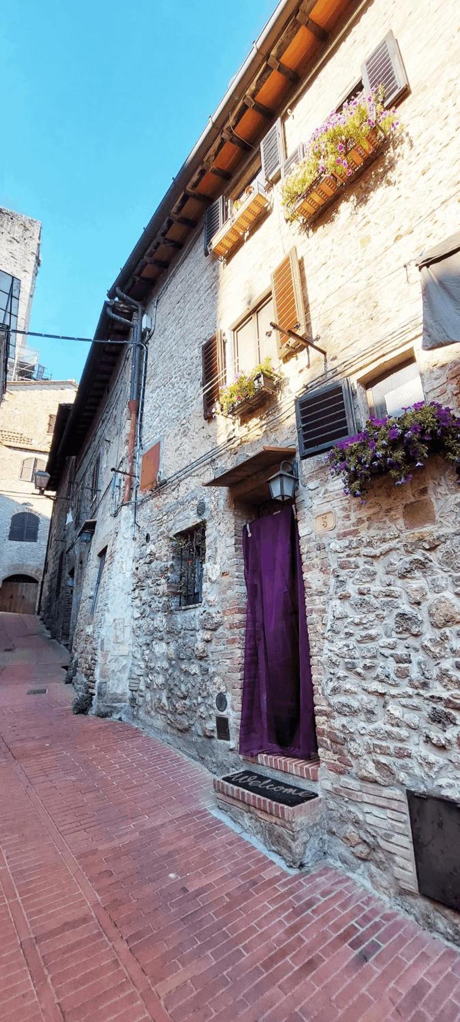 Apartament Casa Nel Centro Storico San Gimignano Zewnętrze zdjęcie
