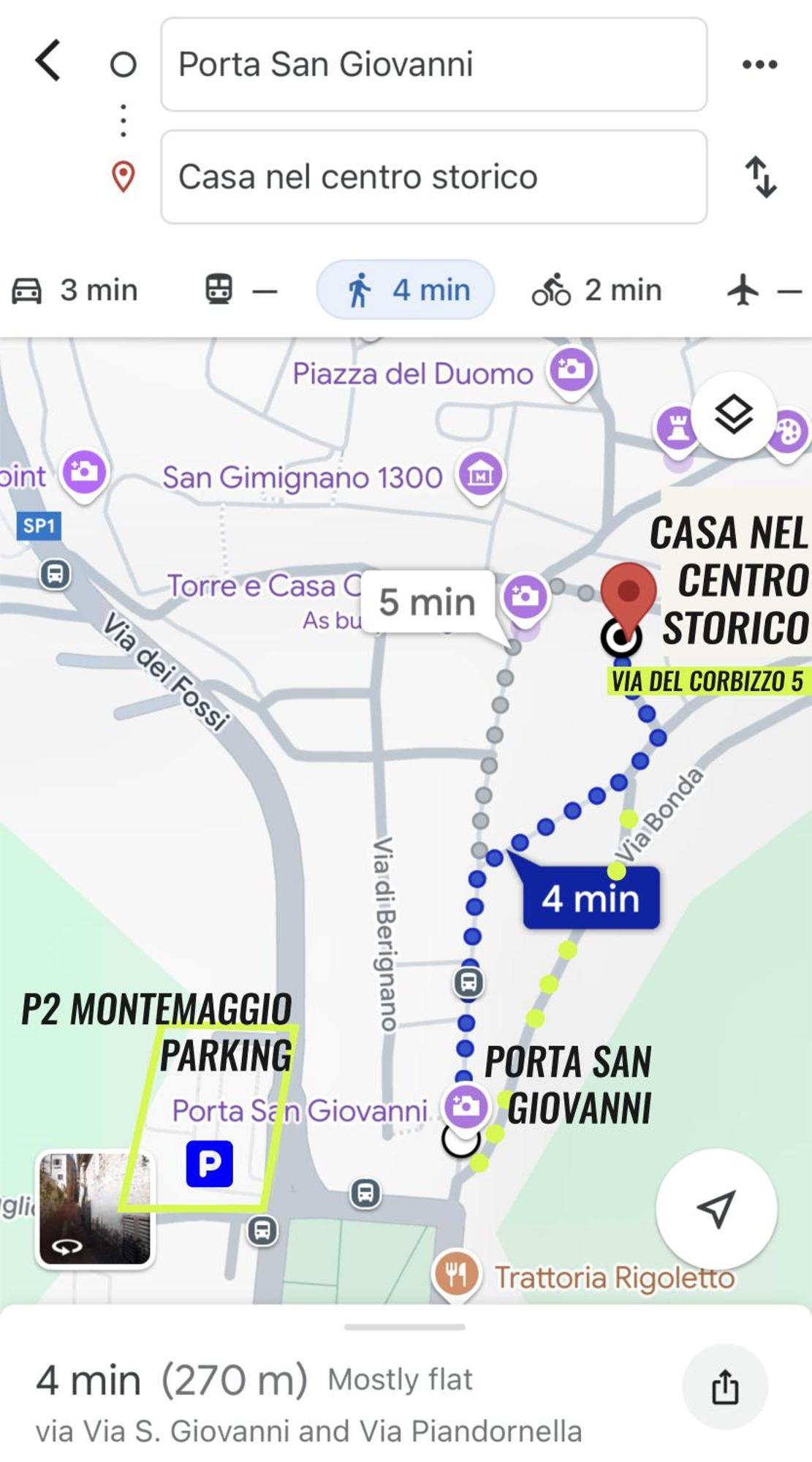 Apartament Casa Nel Centro Storico San Gimignano Zewnętrze zdjęcie